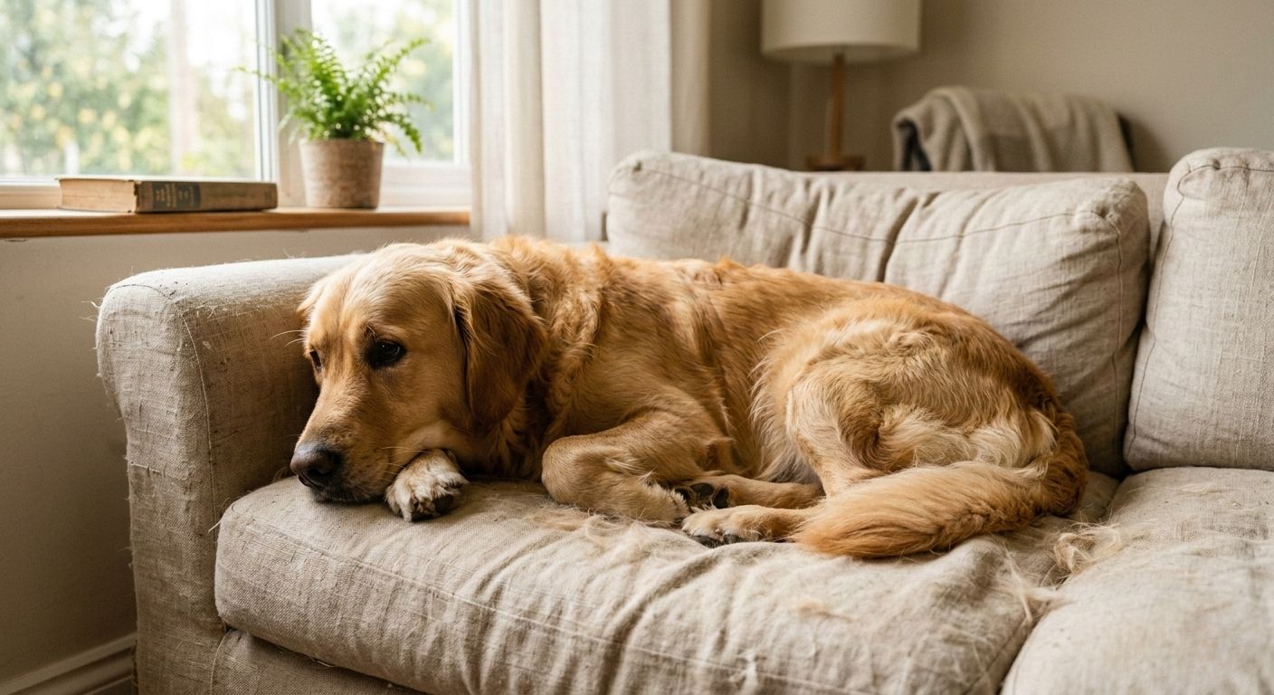 Your Dog Isn't Shedding More, Their Skin Barrier Is Failing