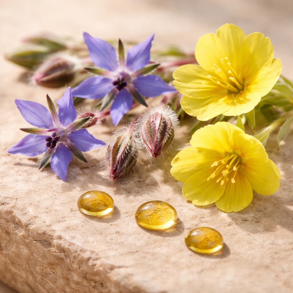 Borage_Evening_Primrose_Oils_GLA_Complex_ZenPaw by ZenPaw