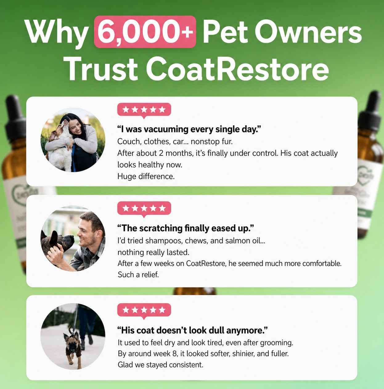 Why 6000 pet owners trust coatrestore by ZenPaw